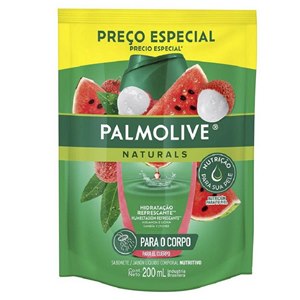 Sabonete Líquido Palmolive Naturals Melancia E Lichia Refil 200Ml