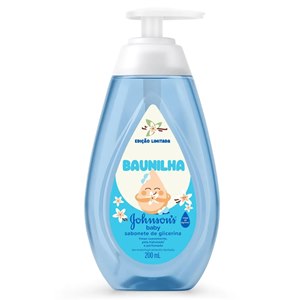 Sabonete Líquido Johnson's Baby Glicerina Baunilha 200Ml
