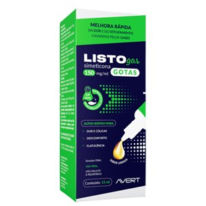 Simeticona - Listogas 150Mg/Ml Gotas 15Ml