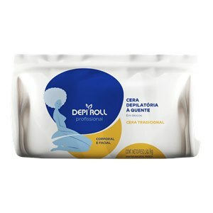 Cera Depilatória Quente Em Blocos Depiroll Tradicional 250G