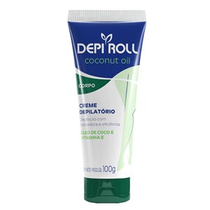 Creme Depilatório Depiroll Corporal Coconut Oil 100G
