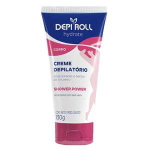 Creme Depilatório Depiroll Corporal Shower Power Hydrate 130G