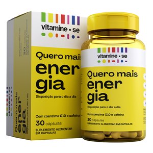 Vitamine-Se Quero Mais Energia 30 Cápsulas