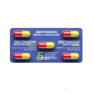 Decongex Gripe 4 Cápsulas