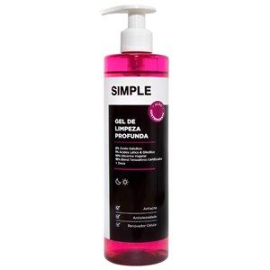 Gel De Limpeza Profunda Facial Simple Organic 350G