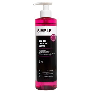 Gel De Limpeza Suave Facial Simple Organic 350G