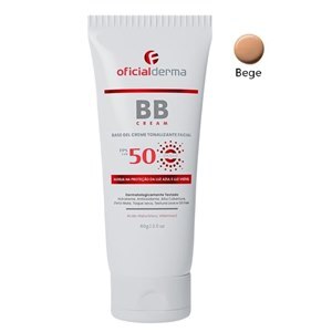 Base Gel Creme Tonalizante Facial Bb Cream Cor Bege Fps 50 60G
