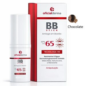 Base Em Bastão Tonalizante Facial Bb Stick Cor Chocolate Fps65 12G