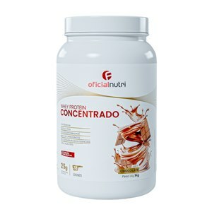 Whey Protein Concentrado Oficialnutri Sabor Chocolate 1Kg
