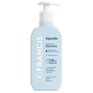 Loção Deo Hidratante Francis Algodão 200Ml