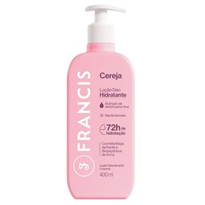 Loção Deo Hidratante Francis Cereja 400Ml