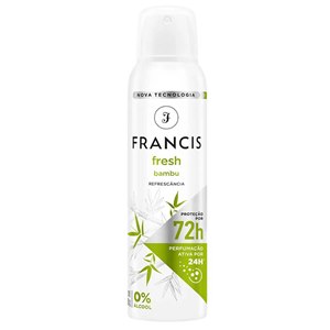 Desodorante Aerosol Francis Feminino Fresh Bambu 150Ml