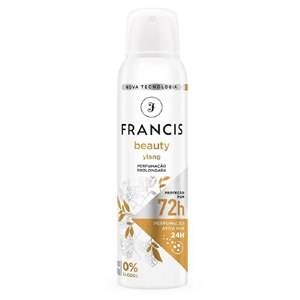 Desodorante Aerosol Francis Feminino Beauty Ylang 150Ml