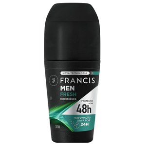 Desodorante Roll-On Francis Men Fresh 50Ml
