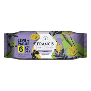 Sabonete Em Barra Francis Brasilidades Amora 80G 6 Unidades