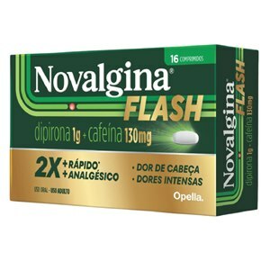 Novalgina Flash 1G/130Mg 16 Comprimidos