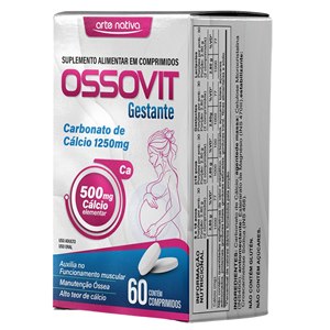 Ossovit Gestante 500Mg Arte Nativa 60 Comprimidos