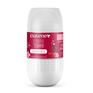 Desodorante Antiperspirante Roll-On Davene Corpo A Corpo Elixir De Cereja 24H 50Ml
