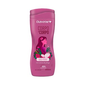 Hidratante Corporal Davene Corpo A Corpo Doce Pitaya 200Ml