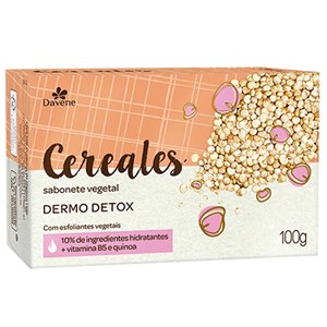 Sabonete Em Barra Davene Cereales Detox 100G
