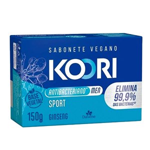 Sabonete Em Barra Davene Koori Antibacteriano Men Sport 150G