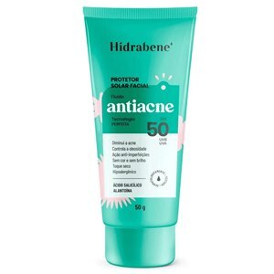 Protetor Solar Facial Antiacne Fps50 Hidrabene 50g