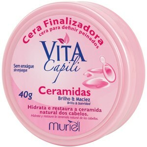 Cera Finalizadora Capilar Vita Capili Ceramidas Muriel 40G