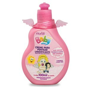 Creme De Pentear Umidificante Baby Menina Muriel 100Ml