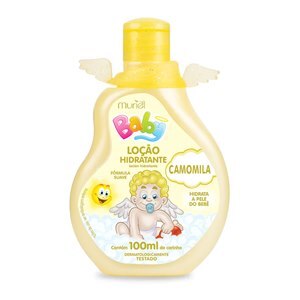 Loção Hidratante Baby Camomila Muriel 100Ml