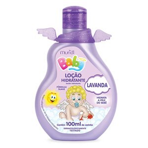 Loção Hidratante Baby Lavanda Muriel 100Ml