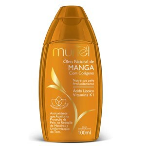 Óleo Corporal Natural Manga Com Colágeno Muriel 100Ml