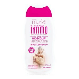 Sabonete Líquido Íntimo Tradicional Muriel 200Ml