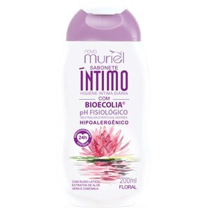 Sabonete Líquido Íntimo Floral Muriel 200Ml