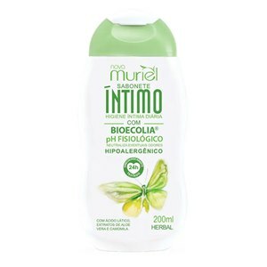 Sabonete Líquido Íntimo Herbal Muriel 200Ml