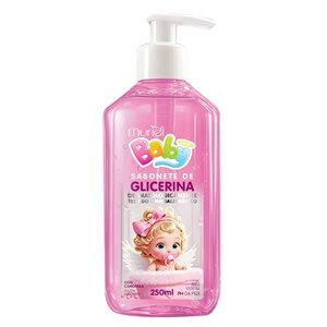 Sabonete Glicerinado Líquido Baby Menina Muriel 250Ml
