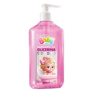 Sabonete Glicerinado Líquido Baby Menina Muriel 500Ml