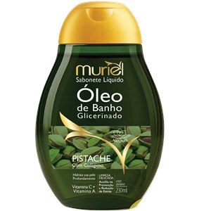 Sabonete Líquido Óleo Banho Pistache Com Colágeno Muriel 230Ml