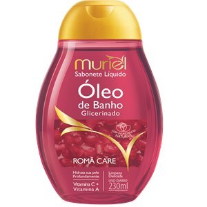 Sabonete Líquido Óleo Banho Romã Care Muriel 230Ml