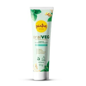 Gel Dental Piatan Natural Oral Veg Hortelã 90G