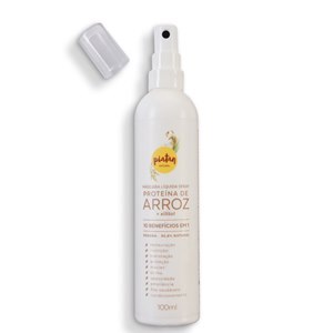 Máscara Líquida Piatan Natural Proteína De Arroz E Xilitol 100Ml