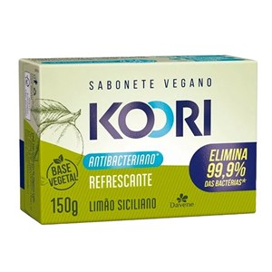 Sabonete Em Barra Davene Koori Antibacteriano Refrescante 150G