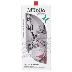 Lupa Para Leitura Munila Collection Feminino X3,25 Cor Sortidas