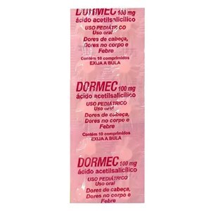 Aas - Dormec 100Mg 10 Comprimidos
