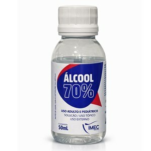 Álcool 70% Imec 50Ml 