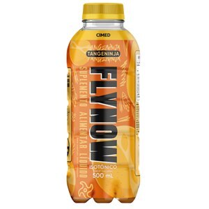 Isotônico Flynow Tangeninja Sabor Tangerina 500Ml