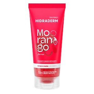 Sabonete Líquido Esfoliante Hidraderm Morango 150Ml