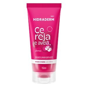 Sabonete Líquido Esfoliante Hidraderm Cereja E Avelã 150Ml