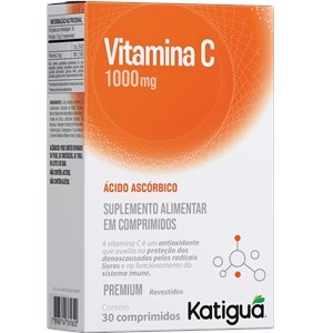 Vitamina C 1000Mg Katiguá 30 Comprimidos