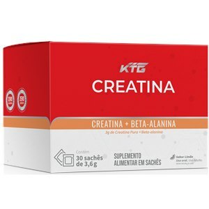 Creatina + Beta Alanina Sabor Limão Katiguá 30 Sachês