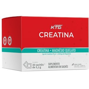Creatina + Magnésio Sabor Limão Katiguá 30 Sachês